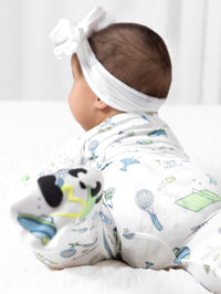 Tennis Bamboo Convertible Footie