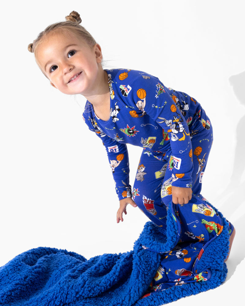 Space Jam Bamboo Sherpa Blanket