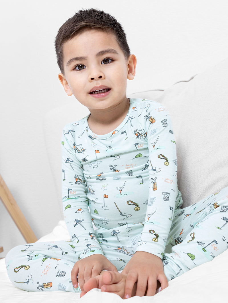 Golf Bamboo Kids Pajamas
