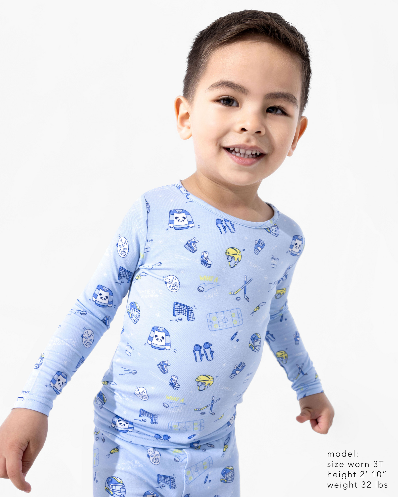 Hockey Bamboo Kids Pajamas