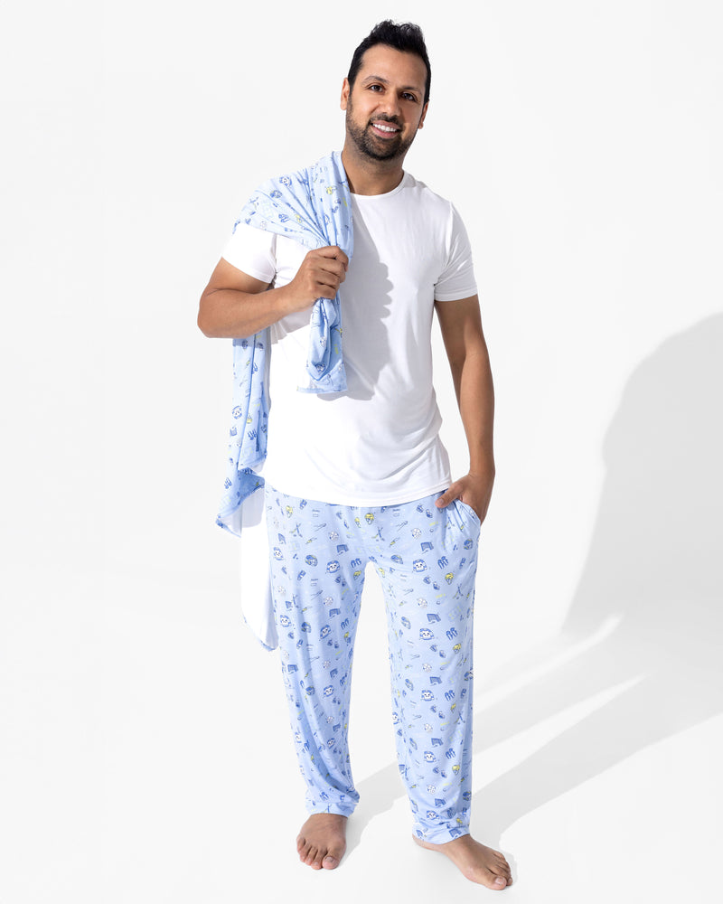 Hockey Bamboo Men's Pajama Set