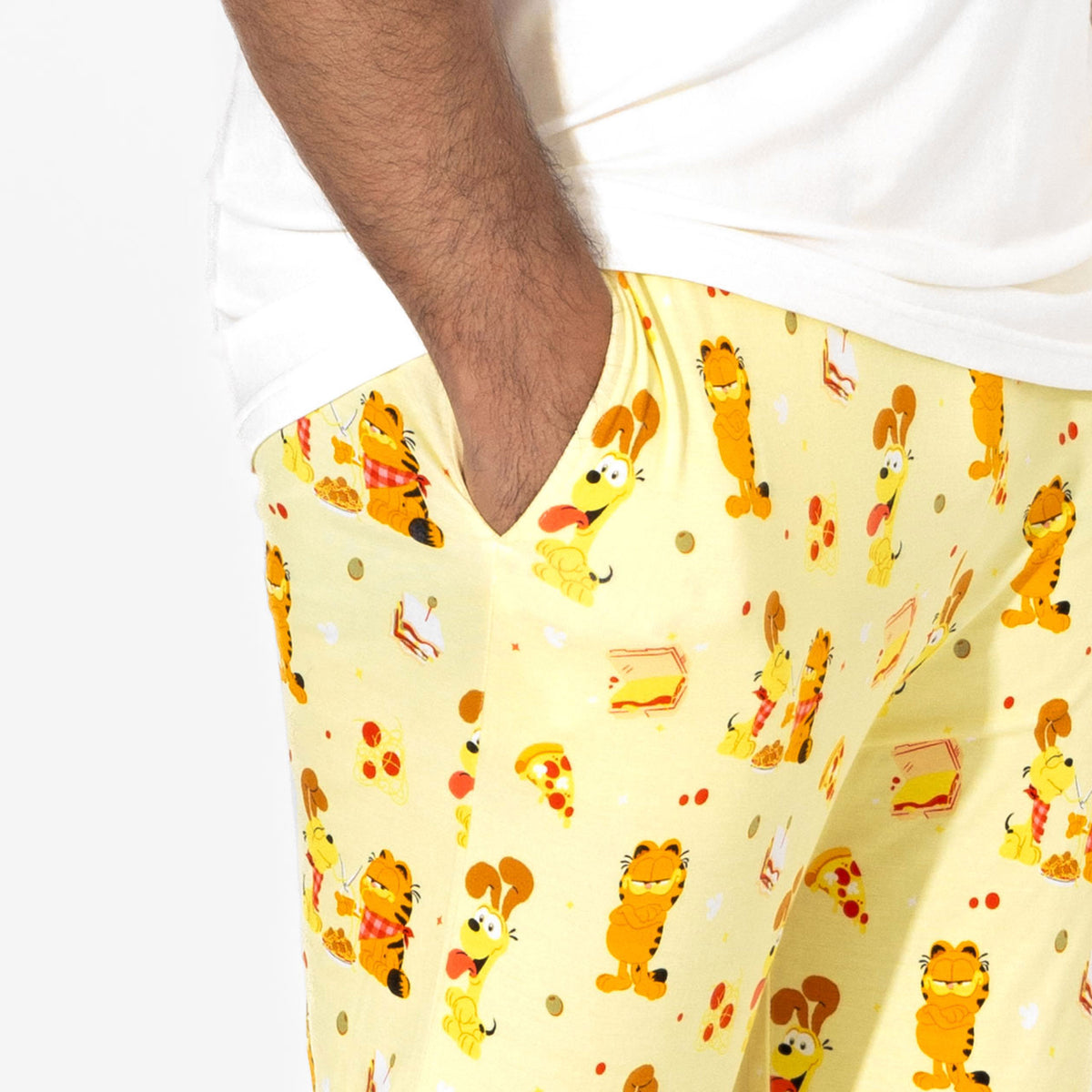 Garfield Pyjamas Get Cozy with Garfield: The Movie Bamboo Men's Pajama Set - Bellabu Bear