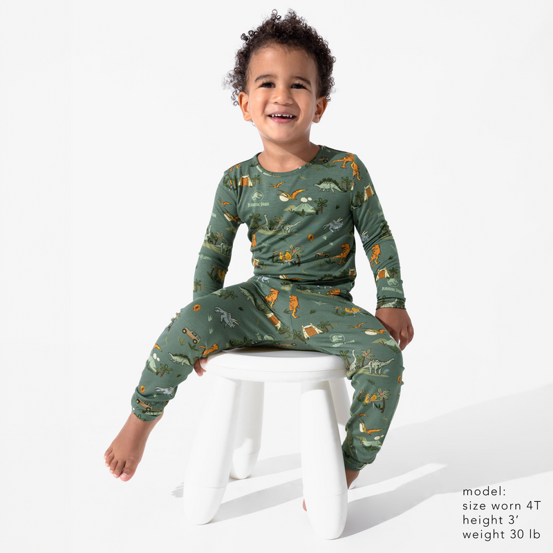 Jurassic Park: Safari Bamboo Kids Pajamas