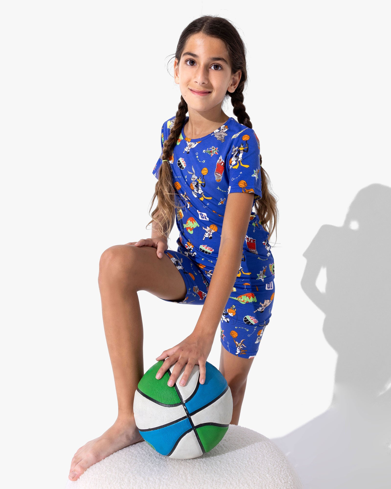 Space Jam Bamboo Kids Pajama Short Set
