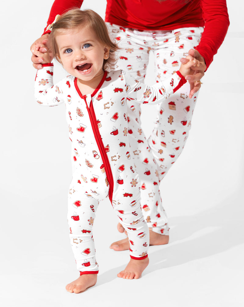 Sugar Cookies Bamboo Convertible Footie