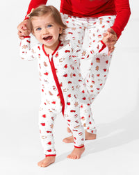 Sugar Cookies Bamboo Convertible Footie