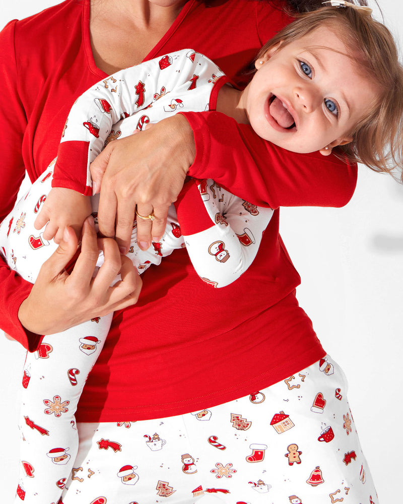 Sugar Cookies Bamboo Convertible Footie