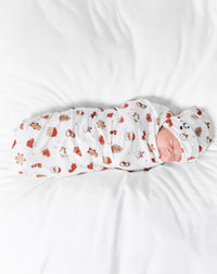 Sugar Cookies Bamboo Swaddle & Beanie Set