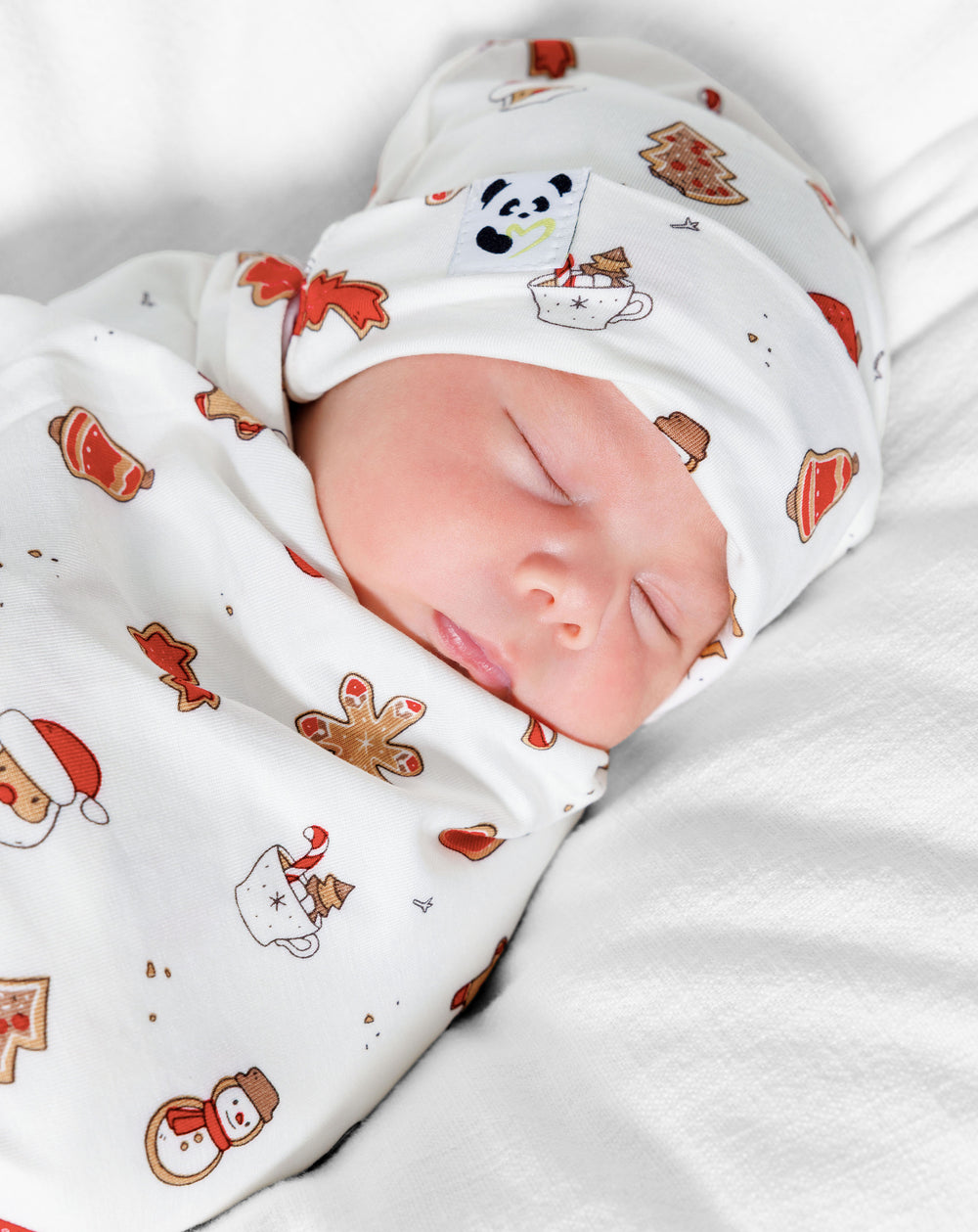 Sugar Cookies Bamboo Swaddle & Beanie Set