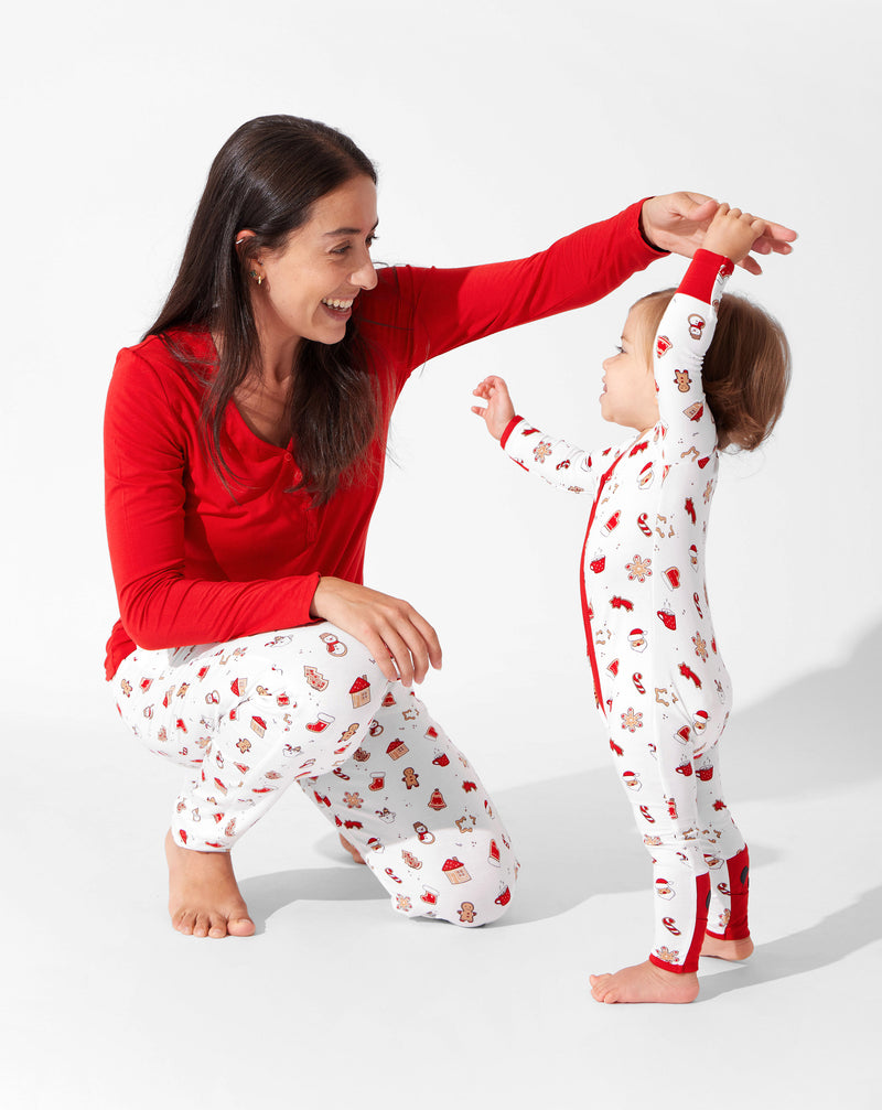 Sugar Cookies Bamboo Convertible Footie