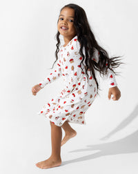 Sugar Cookies Bamboo Girls' Long Sleeve Dress