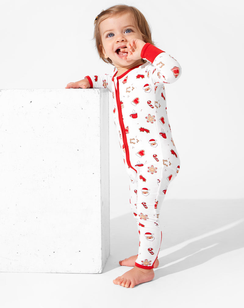 Sugar Cookies Bamboo Convertible Footie
