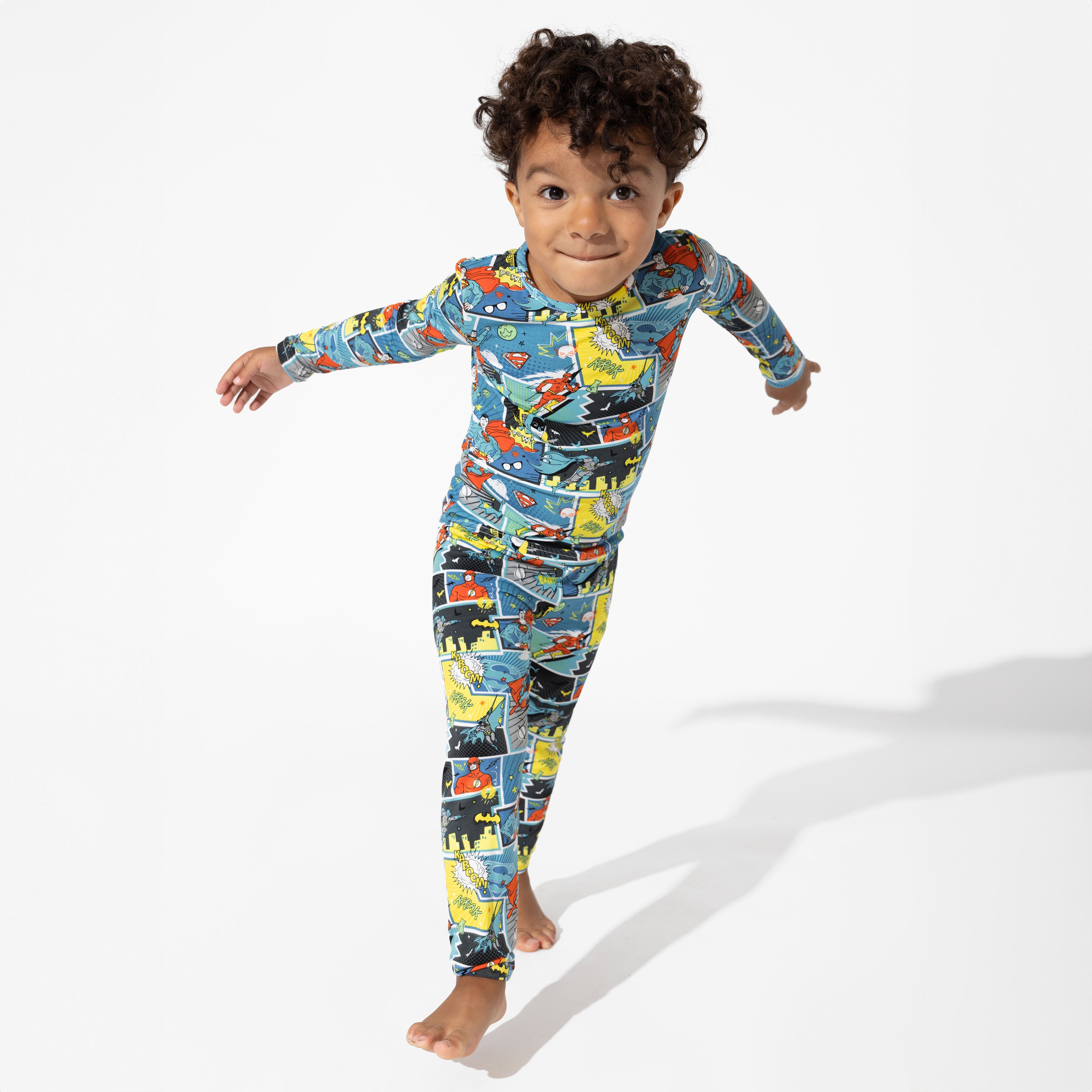 Justice League Heroes Bamboo Kids Pajamas: Super Comfy Adventure