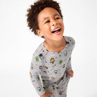 Little Monsters Bamboo Kids Pajamas