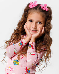 Supergirl & Krypto Bamboo Kids Pajamas