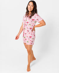 Supergirl & Krypto Bamboo Women's Pajama Shorts Set