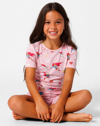 Supergirl & Krypto Bamboo Kids Pajama Short Set