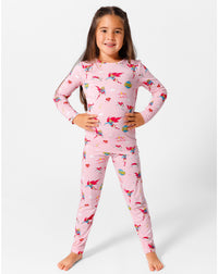 Supergirl & Krypto Bamboo Kids Pajamas