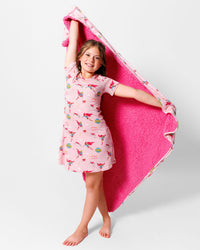 Supergirl & Krypto Bamboo Girls' Short Sleeve Dress