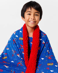 Superman & Krypto Bamboo Sherpa Blanket