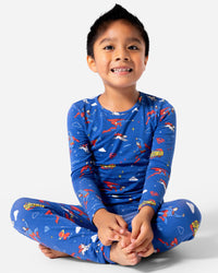 Superman & Krypto Bamboo Kids Pajamas