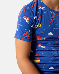 Superman & Krypto Bamboo Kids Pajama Short Set