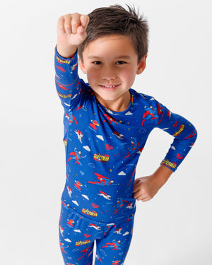 Superman & Krypto Bamboo Kids Pajamas