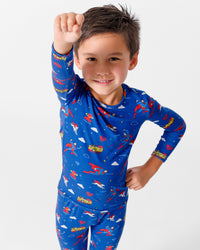 Superman & Krypto Bamboo Kids Pajamas