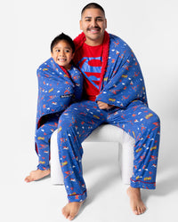 Superman & Krypto Bamboo Sherpa Blanket