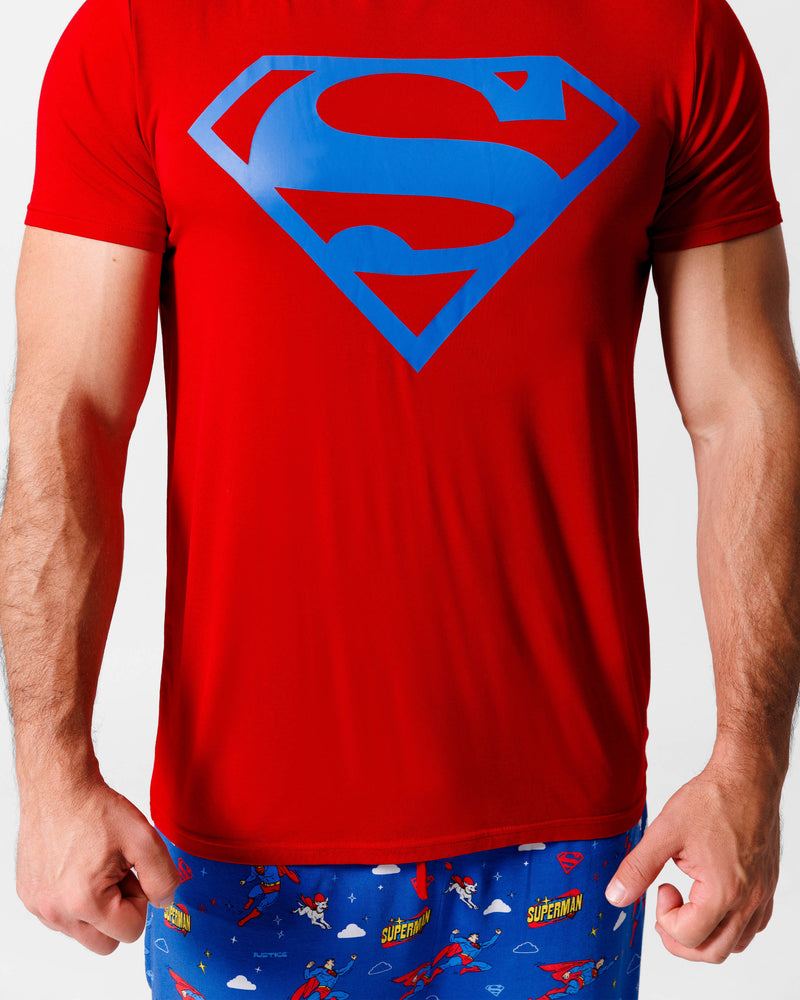 Superman & Krypto Bamboo Men's Pajama Set