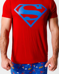 Superman & Krypto Bamboo Men's Pajama Set