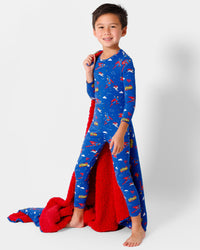 Superman & Krypto Bamboo Kids Pajamas