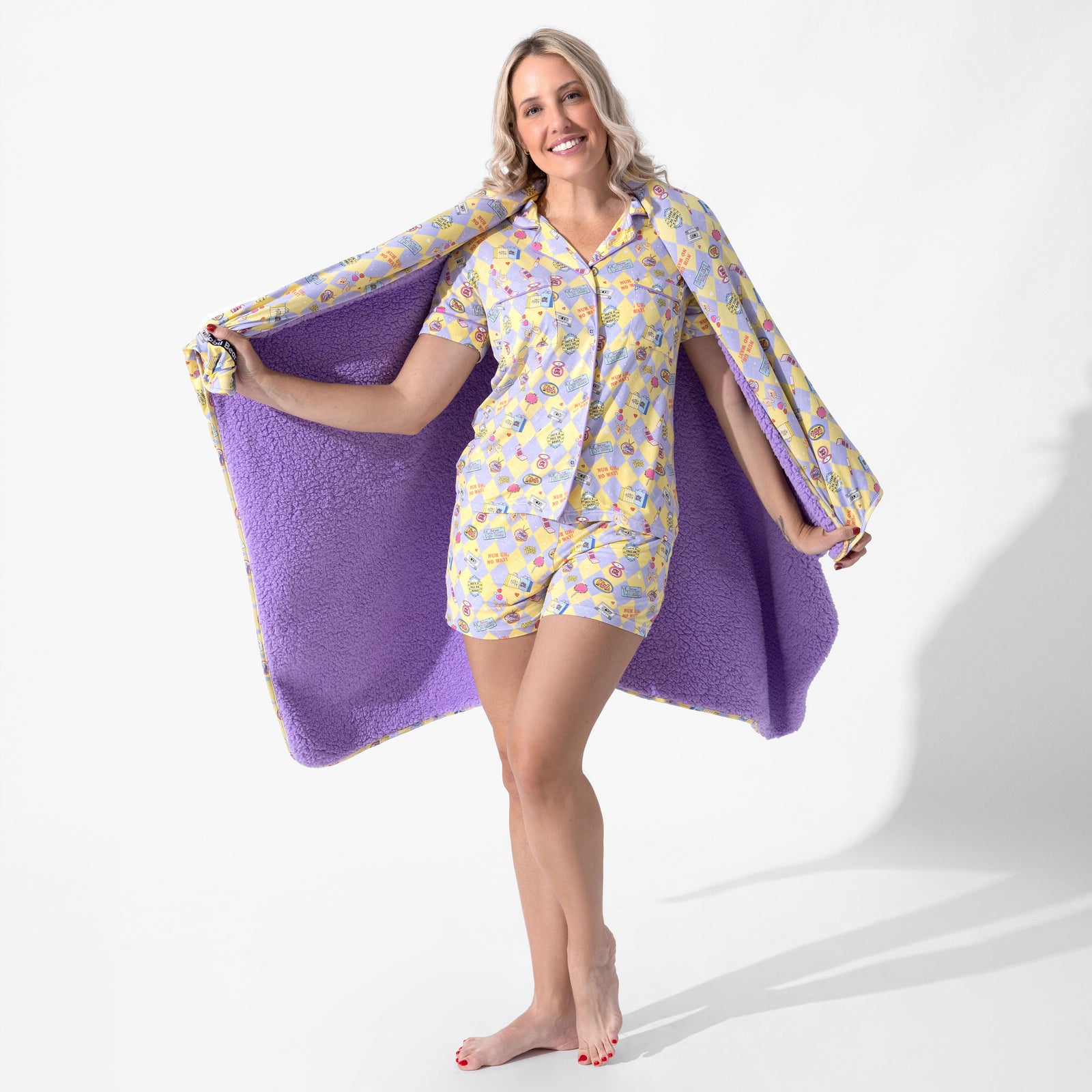 Clueless As If! Bamboo Women's Pajama Short Set