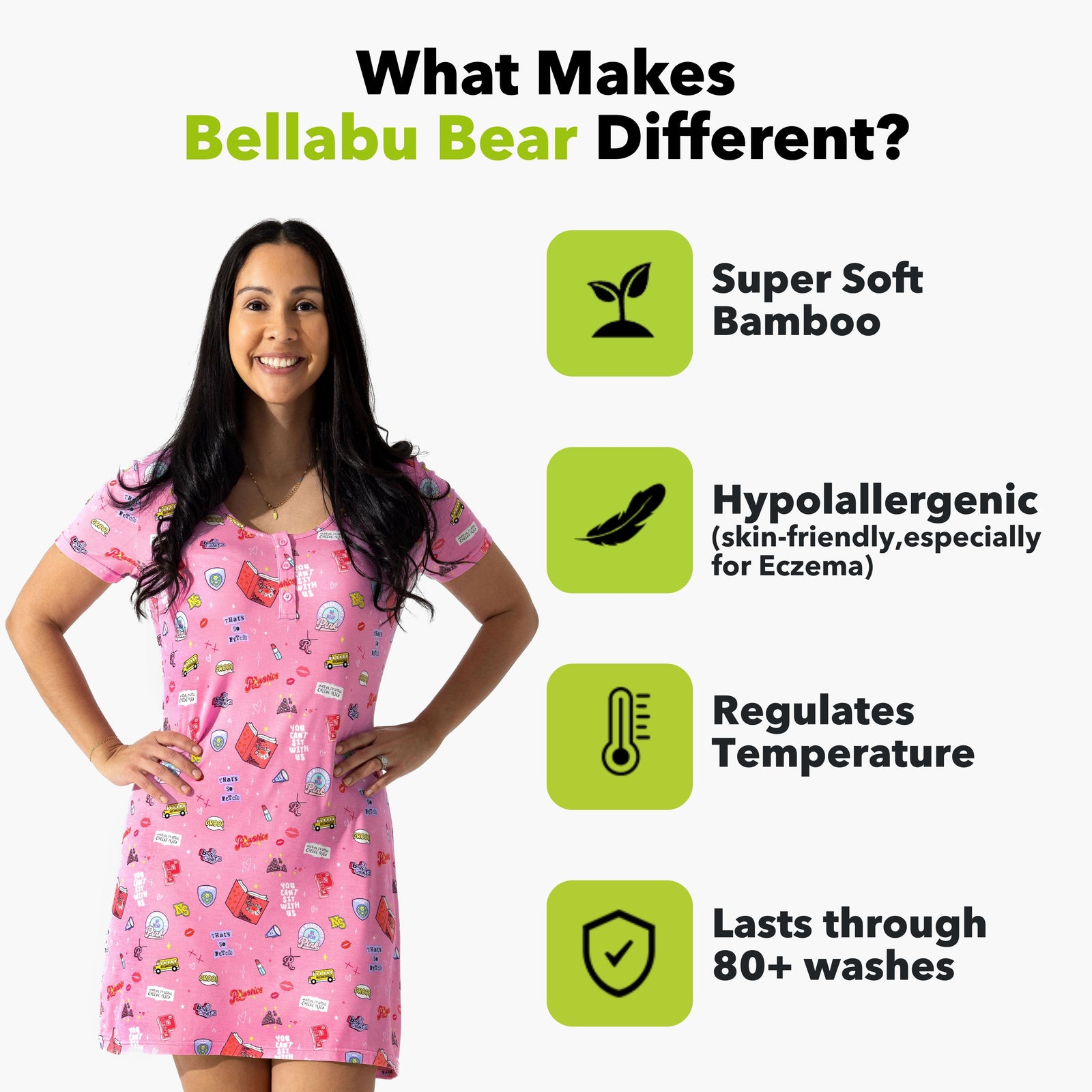 Mean Girls: So Fetch Bamboo Women's Nightgown