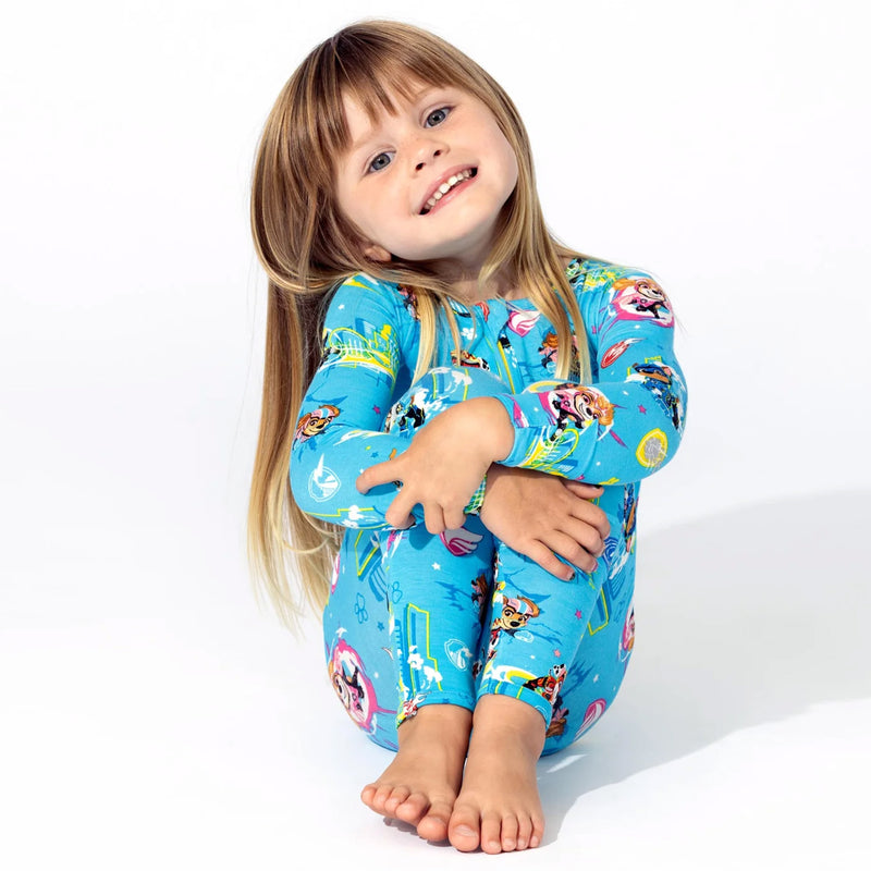 PAW Patrol: The Mighty Movie - Mighty Pups Bamboo Convertible Footie