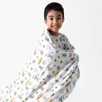 If You Give A Mouse A Cookie Christmas Bamboo Sherpa Blanket