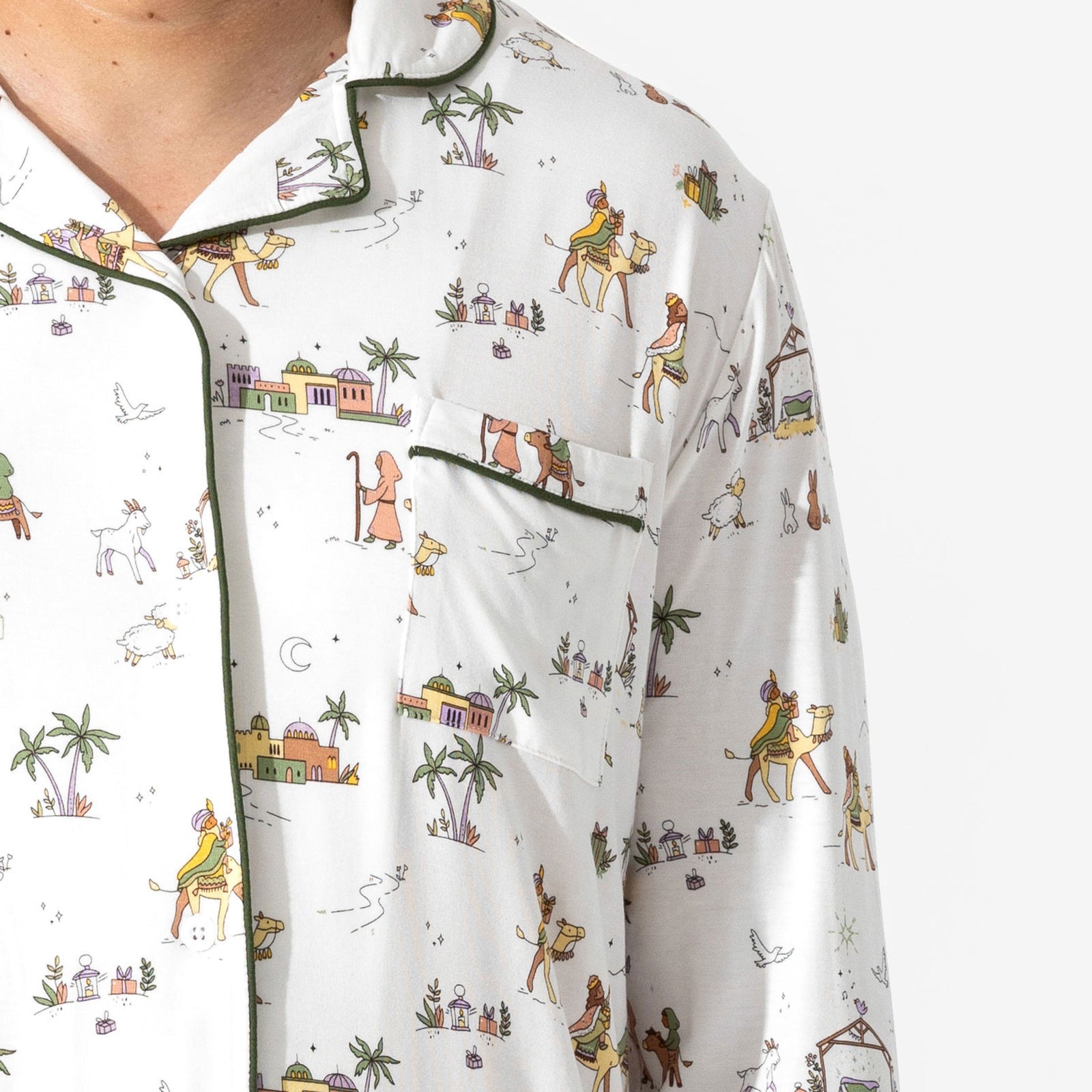 Holy Night Bamboo Men's Pajama Set