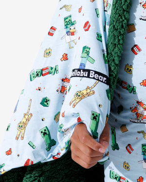 Minecraft: Chicken Jockey Bamboo Sherpa Blanket