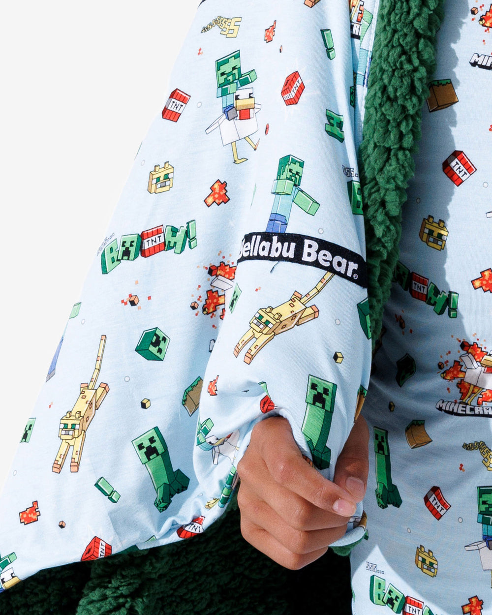Minecraft: Chicken Jockey Bamboo Sherpa Blanket