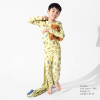 Teddy Bear Picnic Bamboo Kids Pajamas