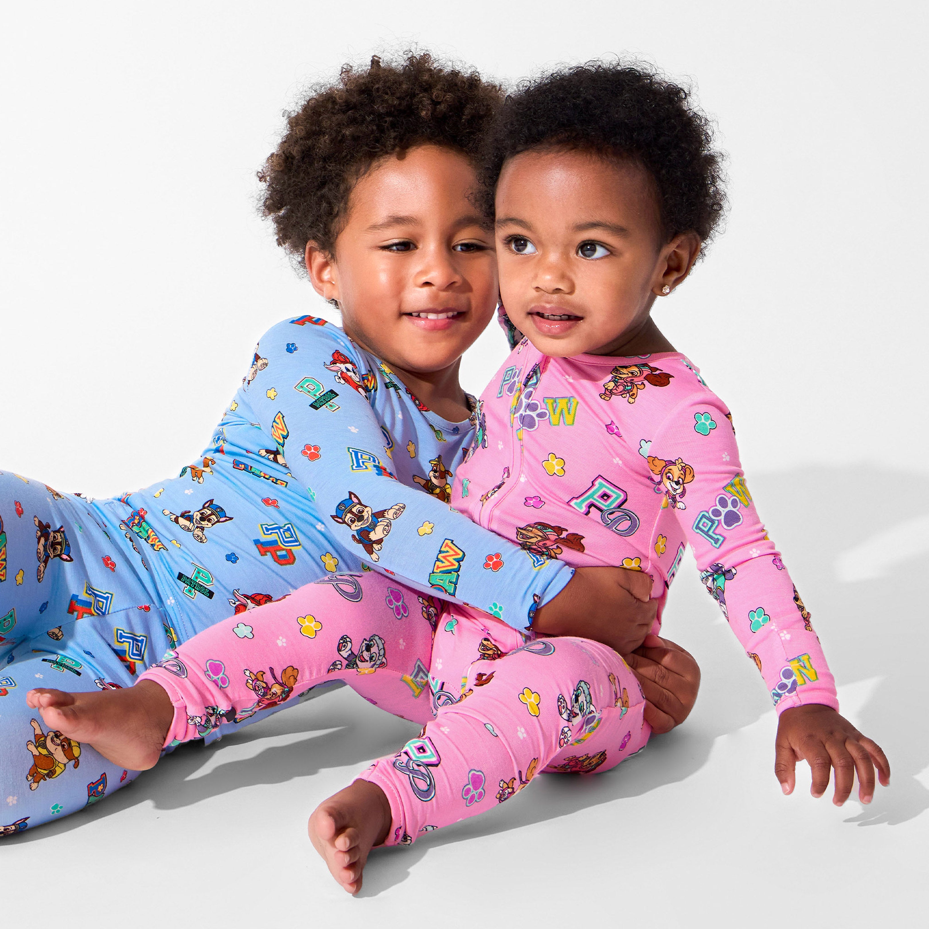 PAW Patrol Varsity Pink Bamboo Convertible Footie – Cozy & Easy