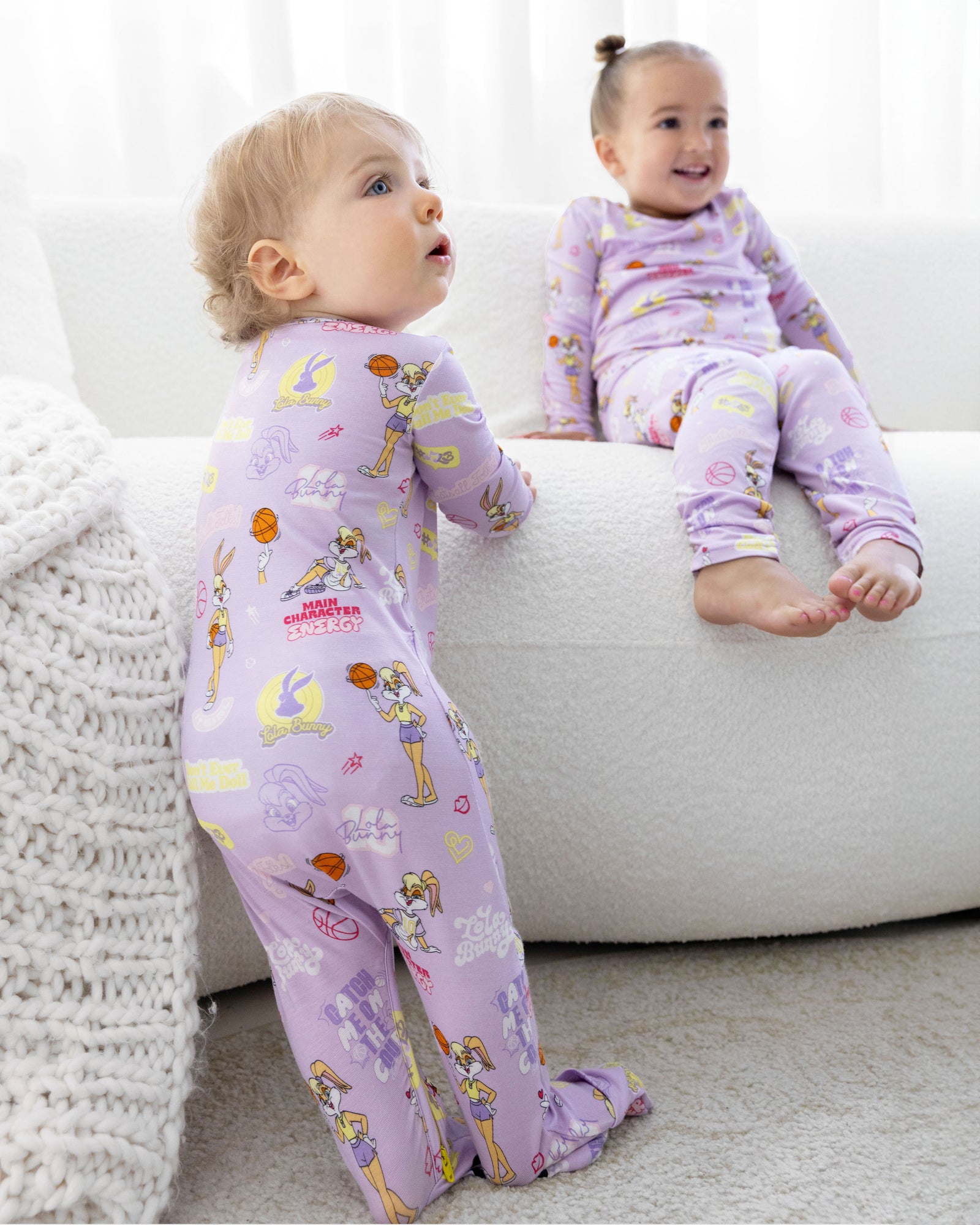 Lola Bunny Bamboo Kids Pajamas