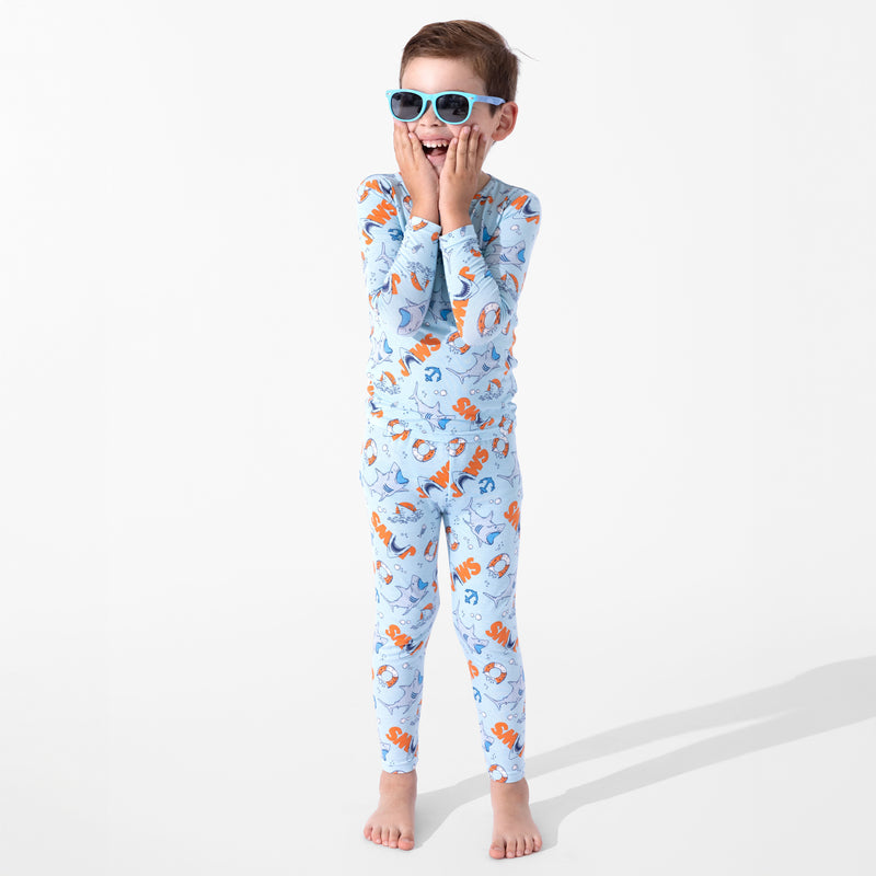 JAWS Bamboo Kids Pajamas