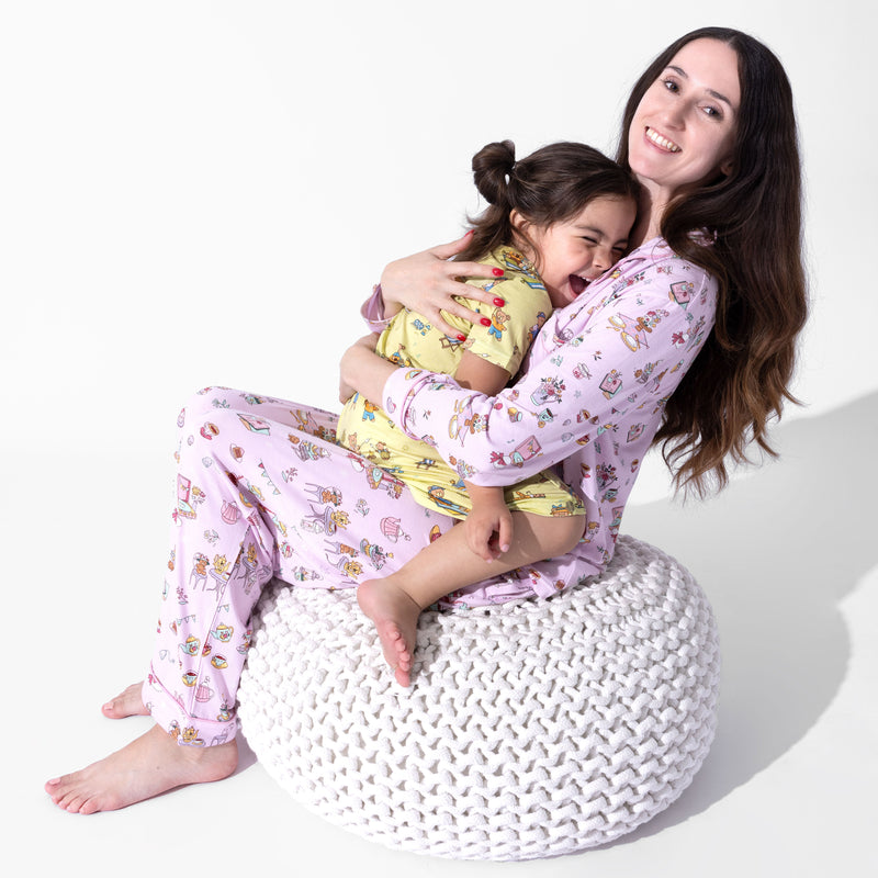 Tea Party Bamboo Women's Pajama Set