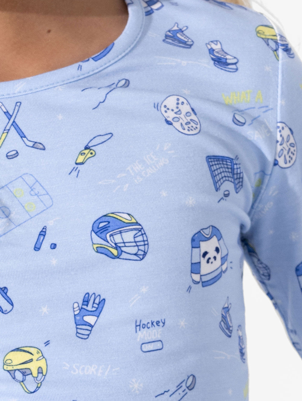 Hockey Bamboo Kids Pajamas
