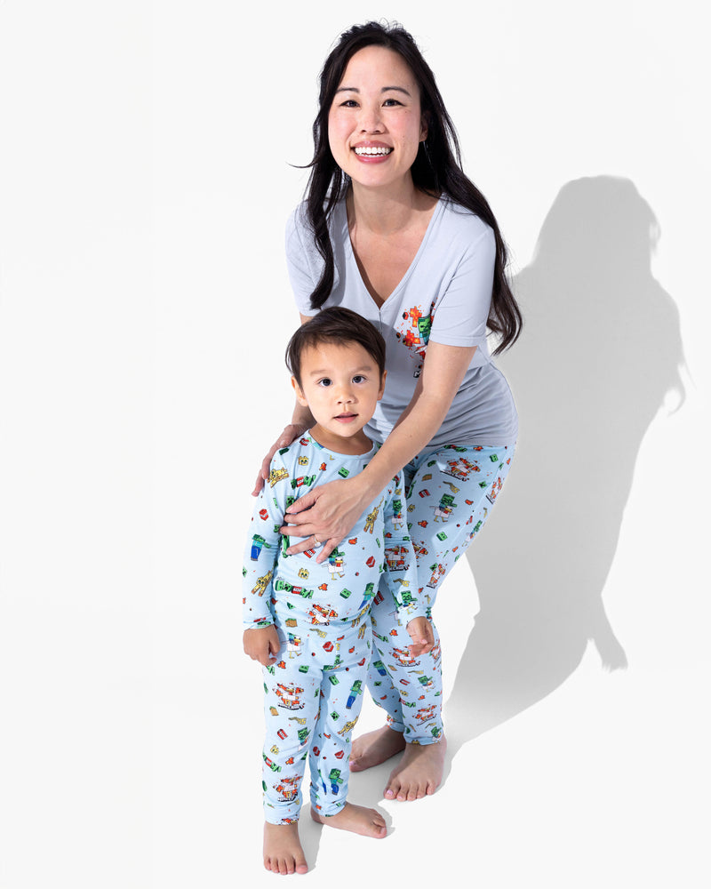 Minecraft: Chicken Jockey Bamboo Women's Pajama Set