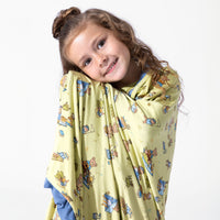 Teddy Bear Picnic Bamboo Blanket