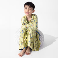 Teddy Bear Picnic Bamboo Blanket