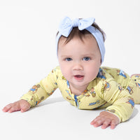 Teddy Bear Picnic Bamboo Convertible Footie