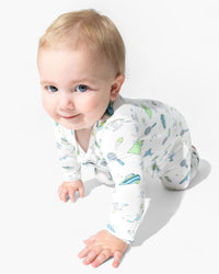 Tennis Bamboo Convertible Footie